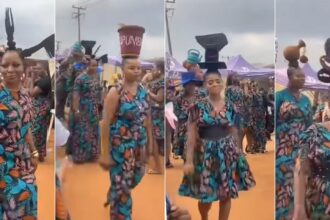 Hairdressers wow onlookers as they show off creative hairstyles at end-of-year celebrations