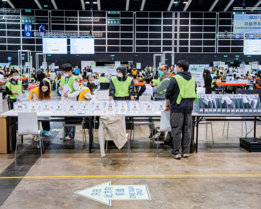 Hong Kong elections overshadowed by fire tragedy