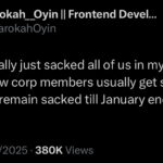 “I didn’t know Corps members get sacked” – NYSC lady confused as PPA sacks her