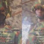 “I withdraw ₦7100 daily” – Nigerian soldier shares how he reassures his mom that he’s alive