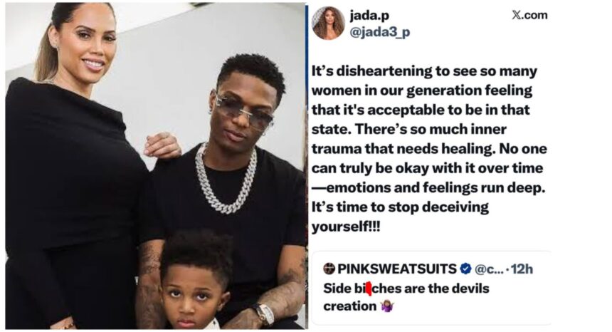 “It’s disheartening to see many women accepting to be side-chics” – Wizkid’s baby mama