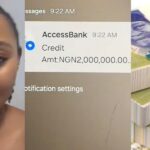 Lady beams with joy as stranger gift her ₦2 million for Christmas after complaining she was broke
