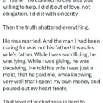 Lady shares how man deceived her into caring for his in-laws while hiding his marriage