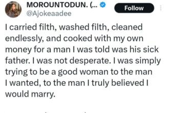 Lady shares how man deceived her into caring for his in-laws while hiding his marriage