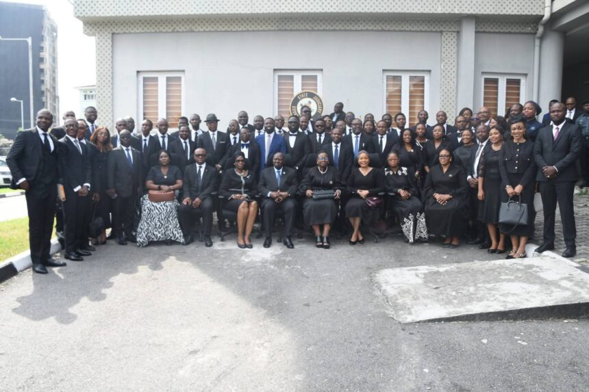 Lagos Chief Judge swears in 126 new notaries public, charges them on ethical standards