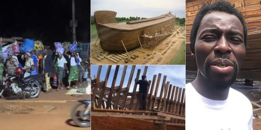 Multitudes troop from Benin Republic to Ghana to secure spot on Noah Ebo’s Ark