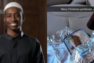 Muslim man reacts as unknown ‘Christian brother’ sends him Christmas rice and Chicken