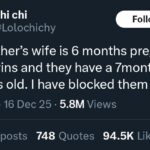 “My brother’s wife is 6 months pregnant with Twins… I have blocked them both” – Lady