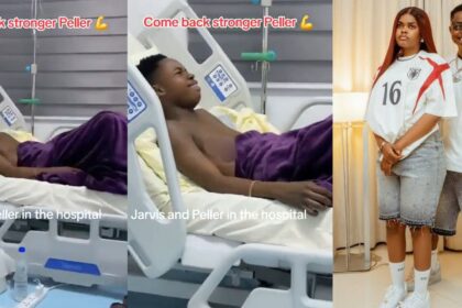 Netizens fume as Peller and Jarvis share goofy moment in hospital