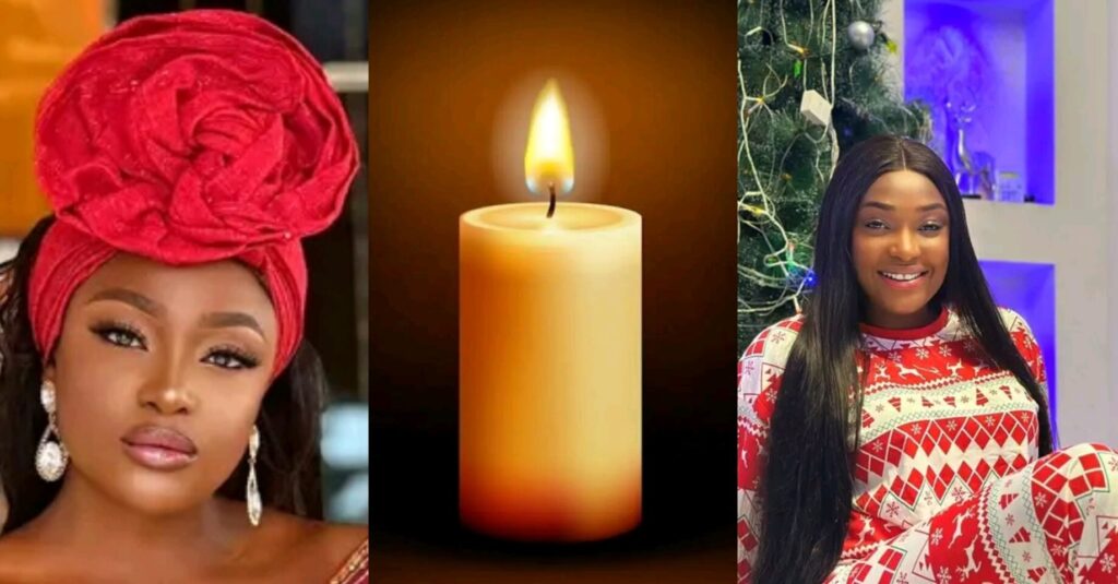 Nollywood actress, Lizzy Gold loses father on boxing day