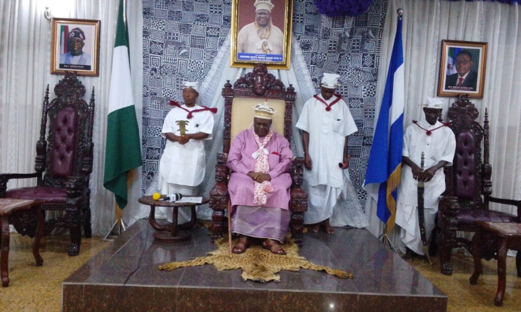Obong of Calabar calls for peaceful Yuletide celebrations