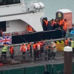 Over 800 migrants cross channel in December record