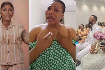 Pastor Chris Okafor’s new wife finally reacts to Doris Ogala’s allegations, says ‘I’ll carry his children’