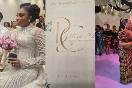 Photos from Pastor Chris Okafor’s wedding trend