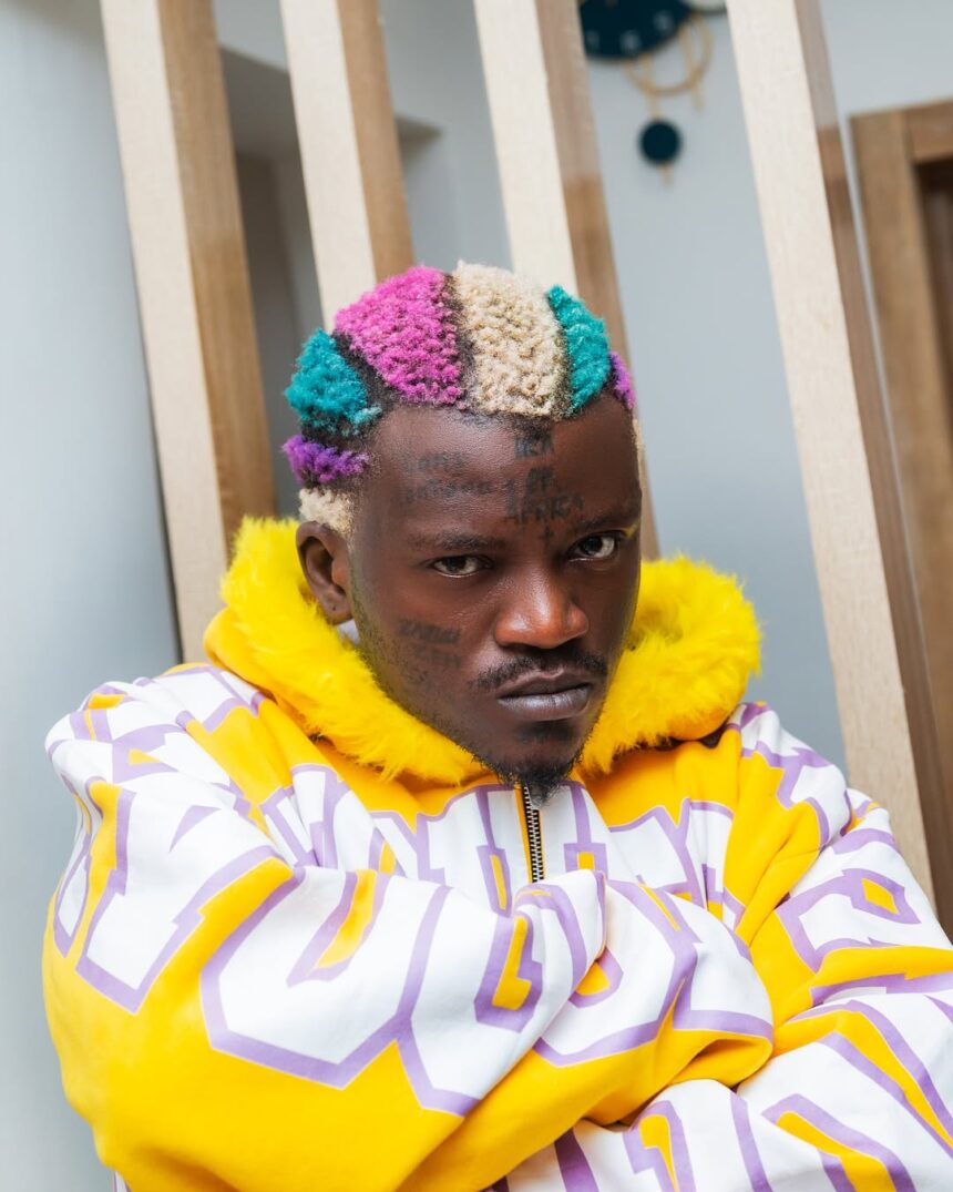 Portable spotted fighting at Odumodublvck’s concert