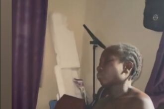 Pregnant wife bursts into tears as husband refuses to go beg neighbour Jollof rice