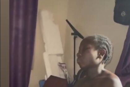 Pregnant wife bursts into tears as husband refuses to go beg neighbour Jollof rice