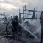 Russia strikes Ukraine with drones