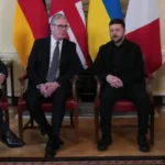 Starmer meets Zelensky, Macron, Merz, reaffirms support for Ukraine