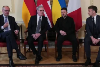 Starmer meets Zelensky, Macron, Merz, reaffirms support for Ukraine