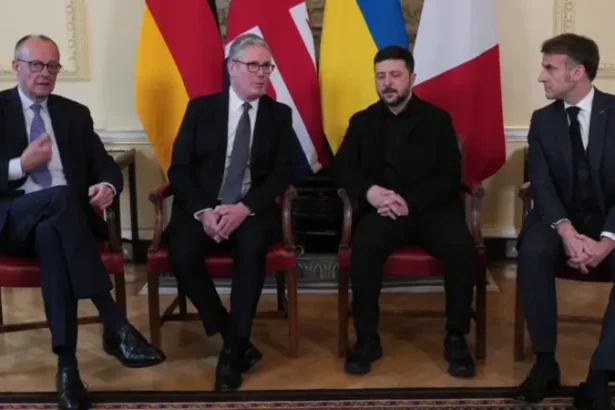Starmer meets Zelensky, Macron, Merz, reaffirms support for Ukraine