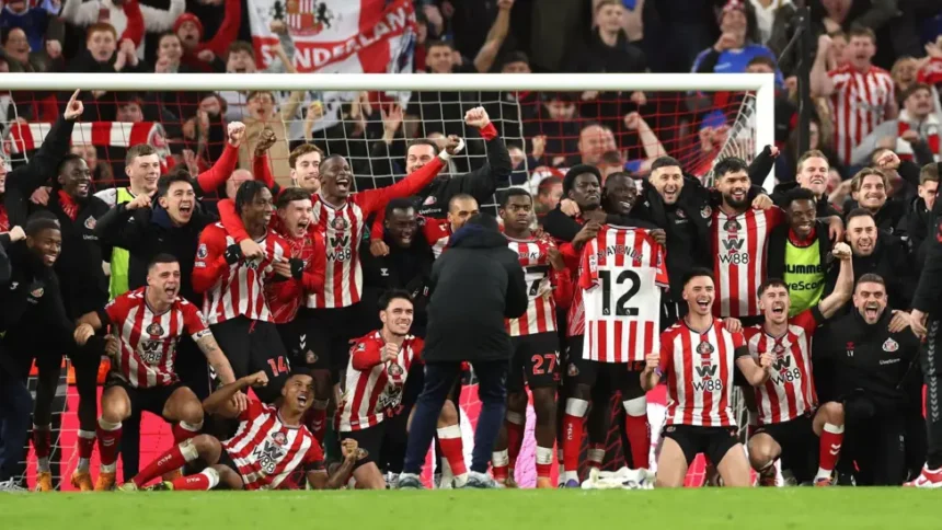 Sunderland savour derby revenge with iconic celebration