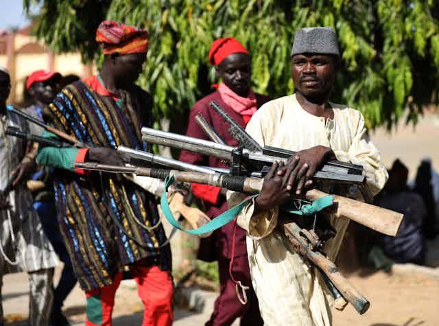 Terrorists raid Niger village on foot, kidnap dozens of farmer