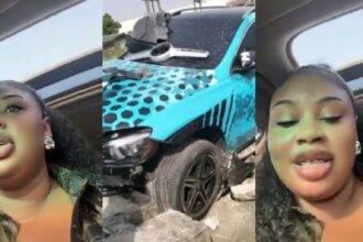 “That’s how it supposed to be”- Lady reacts to Peller’s car crash over alleged breakup with Jarvis