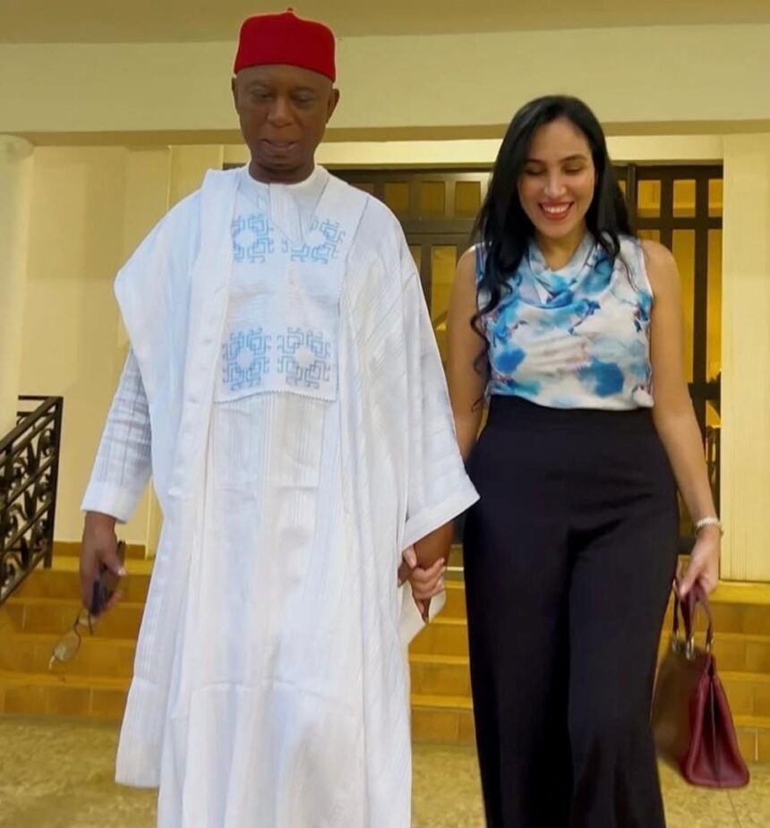 “The woman I love and cherish” – Ned Nwoko pays glowing tribute to his wife, Laila