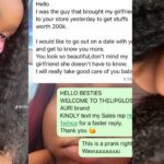 “This is a prank” – Businesswoman shares unusual message from male customer who spent 200k at her store with his girlfriend