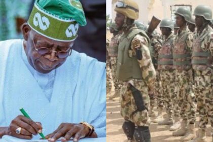 Tinubu hails Nigerian troops for helping foil coup in Benin Republic