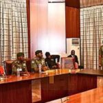 Tinubu in closed-door meeting with service chiefs