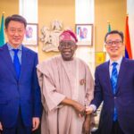 Tinubu receives Chinese ambassador in Abuja