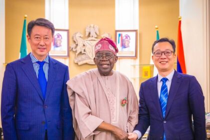 Tinubu receives Chinese ambassador in Abuja