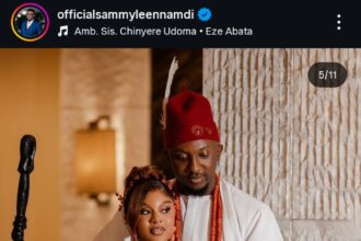 “Traditionally taken”— Sammylee Nnamdi officially ties the knot in traditional wedding ceremony