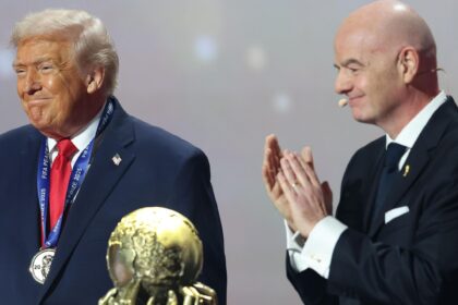 Trump receives FIFA’s inaugural Peace Prize
