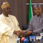 Umar Damagum hands over PDP leadership to Tanimu Turaki-led NWC
