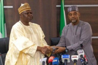 Umar Damagum hands over PDP leadership to Tanimu Turaki-led NWC