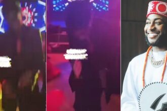 Video of Wizkid’s 1st son Bolu dancing to Davido’s song at event goes viral
