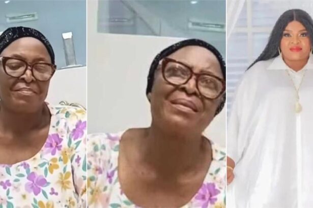 “Who will care for mama” – Emotional video of late Allwell with aged mother surfaces days after her death