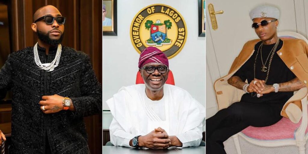 “Wizkid is the face of Lagos” – Gov Sanwo-Olu’s aide hypes singer, Davido reacts