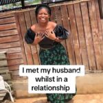 Woman reveals how she met her husband while in a relationship with another man