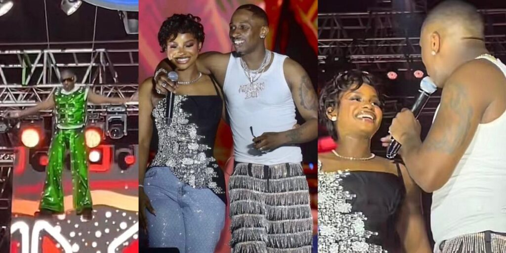 “You can’t do that again” – Priscilla Ojo tells husband, Juma Jux after dramatic entrance at Lagos concert