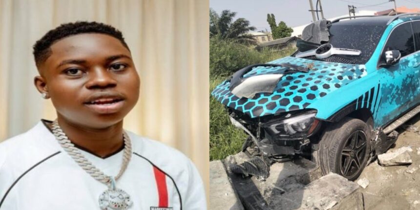 Peller beg fans for N11M to fix crashed Mercedes Benz SUV