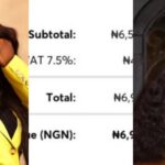 “Tax don start” – Influencer cries out, shares VAT charged after 6.5 million purchases
