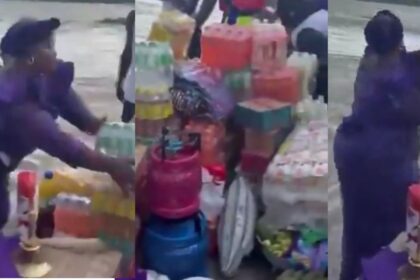 Woman goes viral over huge offerings to appease water gods