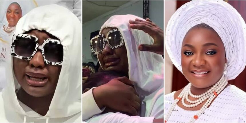 “You abandoned us, mum gave her life for us”- Omije Ojumi’s daughter addresses father at Service of Songs