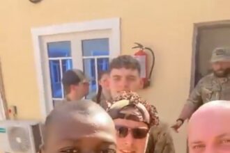 “We lead and they follow” – Netizens react as Nigerian soldier shares video with US Army team