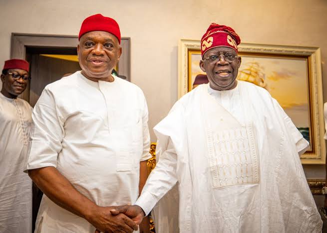 2027: Tinubu Assigns Kalu To Lead Abia APC, Moves to Retain Key Senators