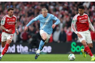 EPL: Guardiola speaks on Man City winning title ahead of Arsenal with goal difference